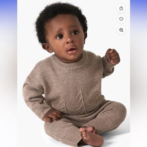Modern Moments by Gerber Baby Boy Sweater/Pants Set,